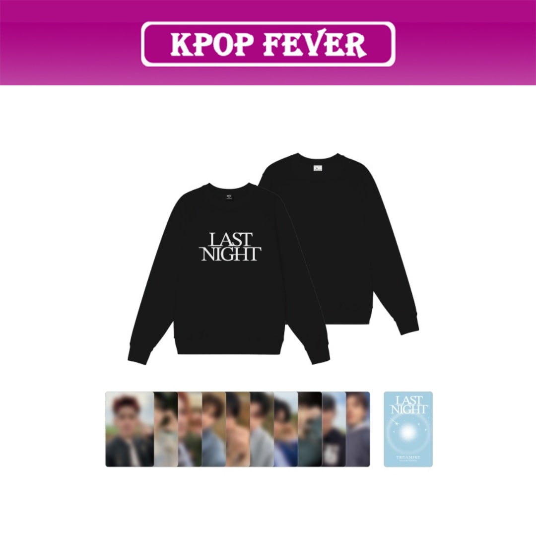 [online特典]TREASURE - [ LAST NIGHT ] OFFICIAL MD / SWEATSHIRT 8,586円