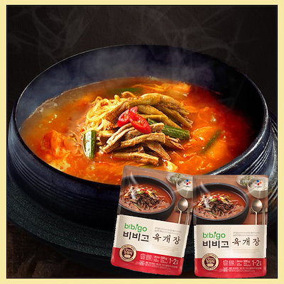 bibigoユッケジャンスープ 500g（2個セット）　韓国食...のサムネイル