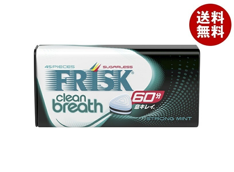クラシエフーズ FRISK(フリスク) クリーンブレス ストロングミント 31.5g×9個入×(2ケース)