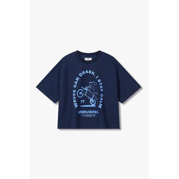 [再注文] キャラクタープリント半袖Tシャツ 9106222211158