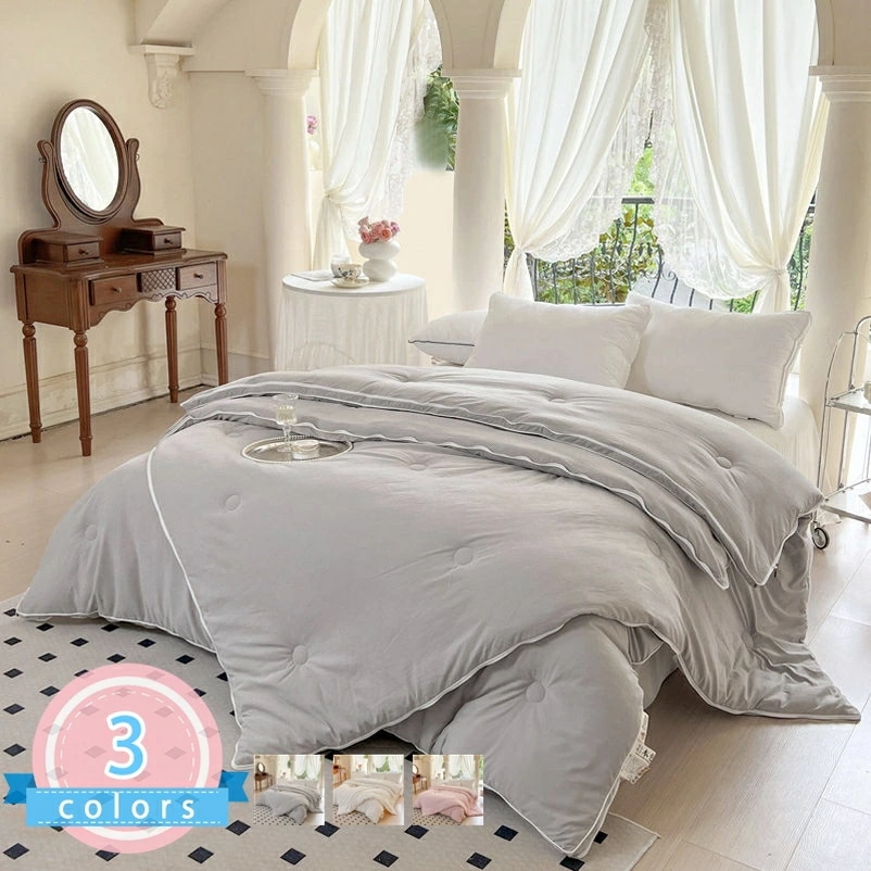 二枚合わせ 掛け布団 ブランケット シングル 柔らかな肌触り 冬秋向き かけ布団 保温力 掛け布団 洗える 肌布団 キルトケット 掛け布団 ほこりが出にくい 暖かい 心地が良い キルティング フィット