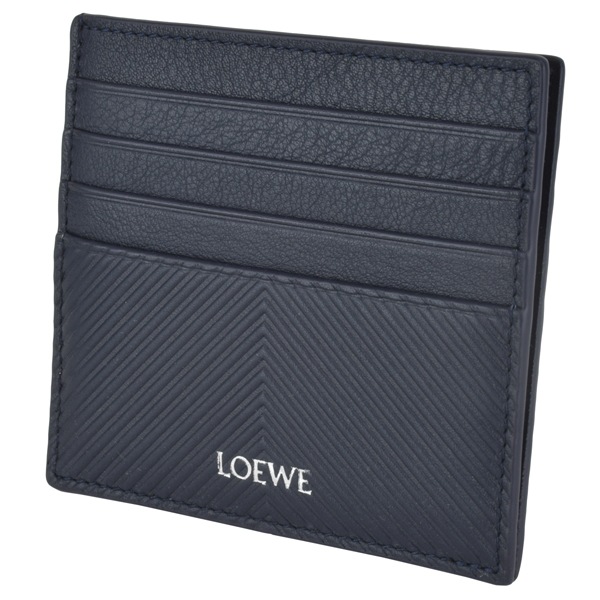 LOEWE ロエベ エンボス加工 ロゴ オープン カードホルダー/カードケース/名刺入れ/C779W72X01 5544