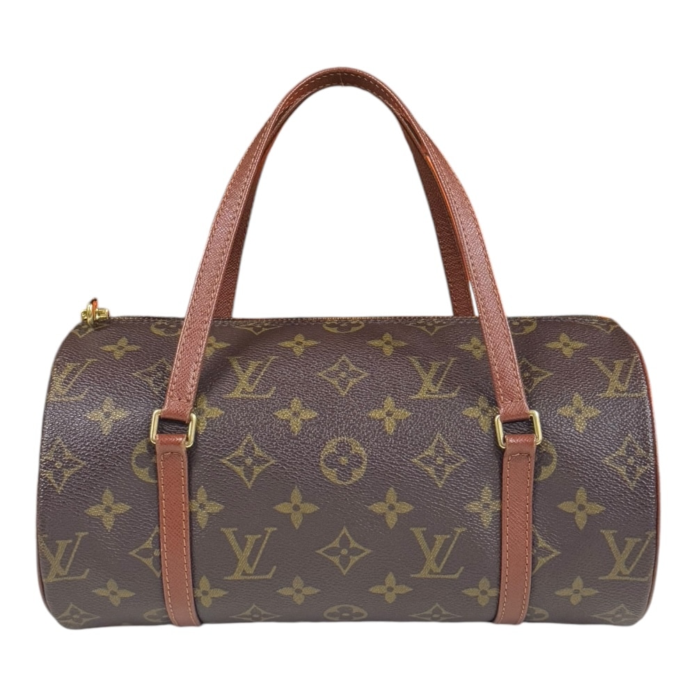 ルイヴィトン パピヨン26 モノグラム ハンドバッグ モノグラムキャンバス M51366 ブラウン LOUIS VUITTON 中古