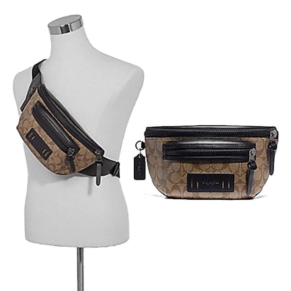 ウエストバッグ アウトレット メンズ F78727 カーキ ブラウン