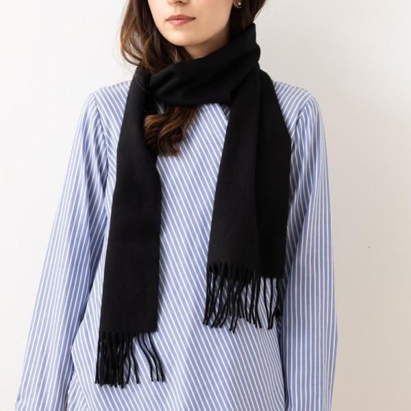 マフラー ブラック メンズ レディース ユニセックス PAUL SMITH M1A122D AS09B 79