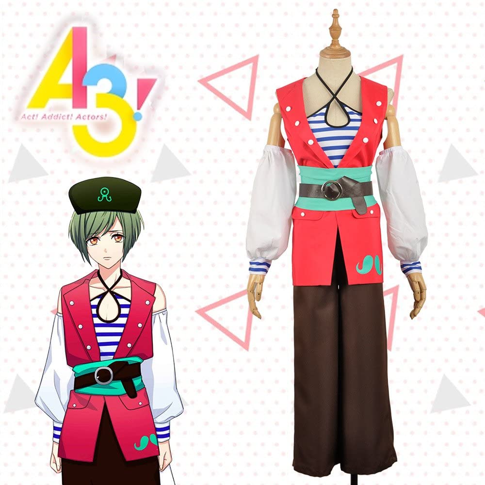 A3！夏組 瑠璃川幸 海賊 コスプレ衣装