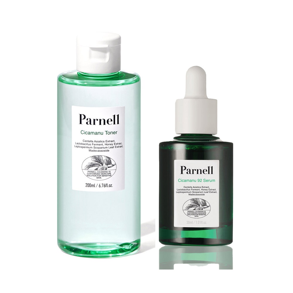 シカマヌ トナー 200ml+シカマーヌ 92セラム 30ml / ニキビ肌 / 低刺激 / さわやかさ