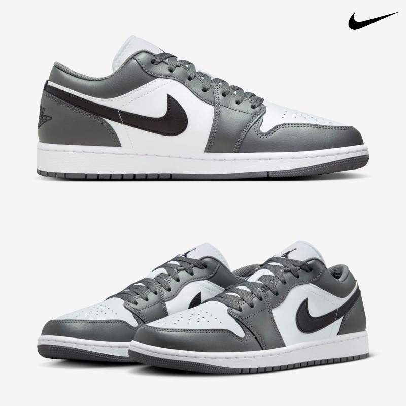 [NIKE] ナイキ スニーカー エア ジョーダン 1 LOW シューズ / IRON GREY