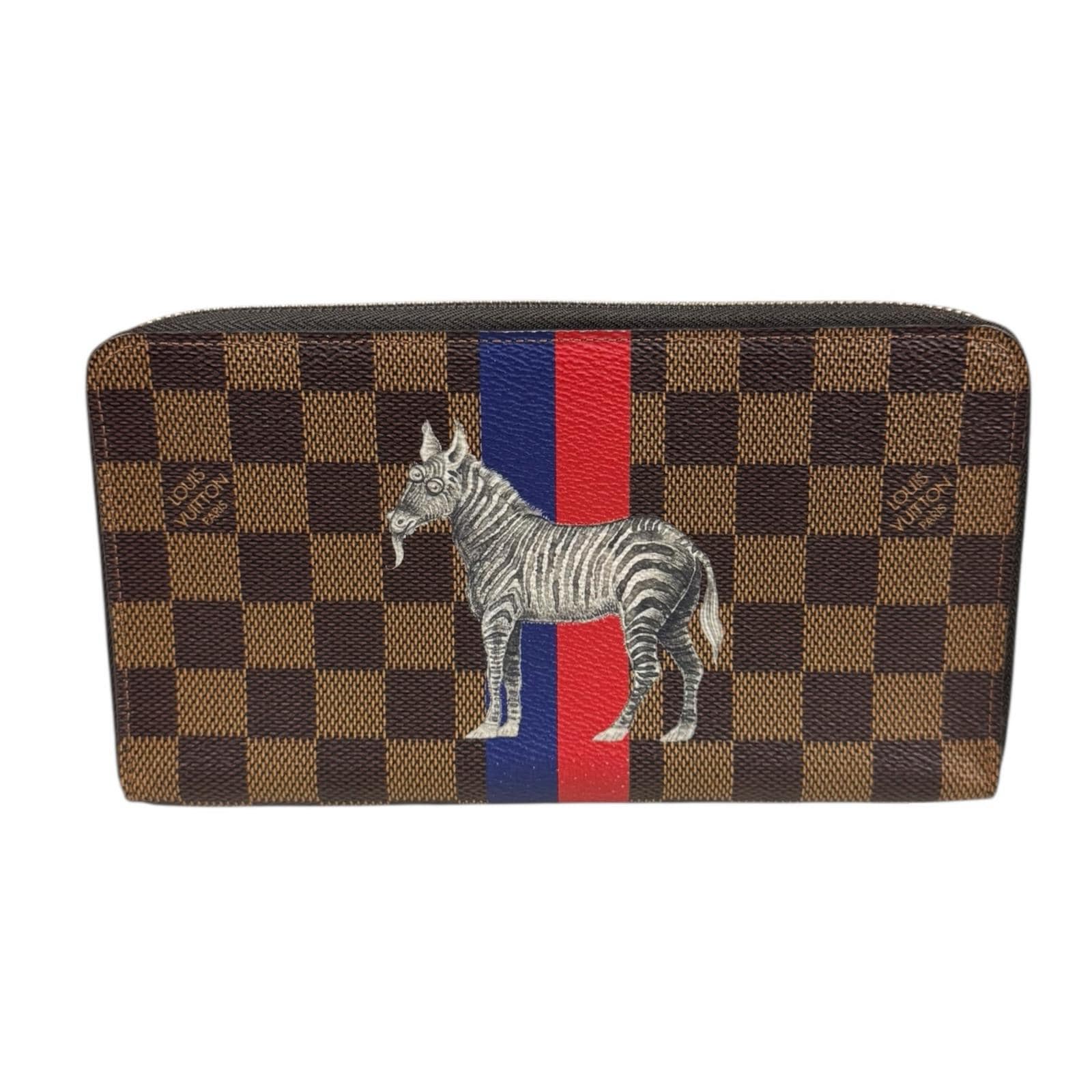 ルイヴィトン ジッピーオーガナイザー ダミエ 長財布 ダミエキャンバス N63342 LOUIS VUITTON 中古
