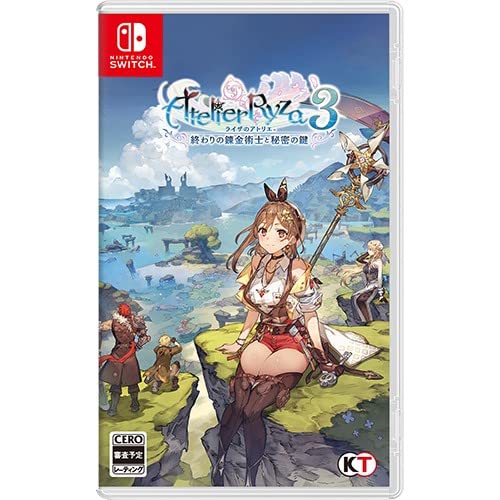 【Amazon.co.jpエビテン限定】ライザのアトリエ３ 終わりの錬金術士と秘密の鍵 プレミアムボックス ファミ通DXパック 3Dクリスタルセット Switch版
