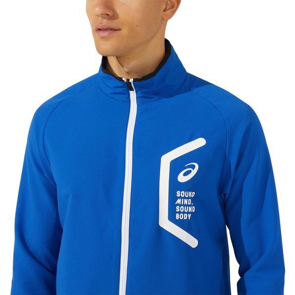 スポーツウエア TEAM HEX DRY CROSS JACKET ASICS BLUE M 2031E052 401 6,960円