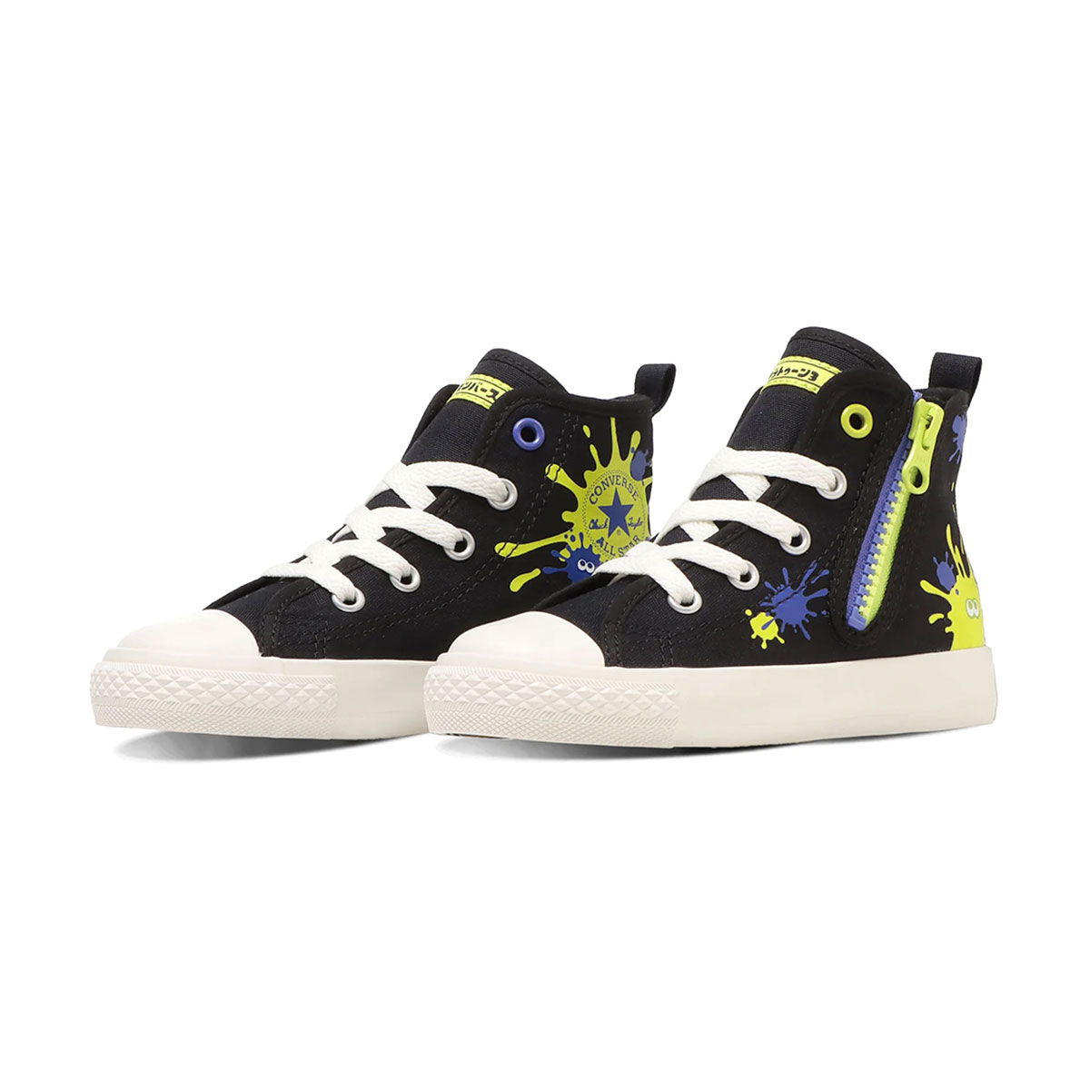CHILD ALL STAR N Z HI Splatoon3 スニーカー キッズ 男の子 女の子 コラボ 子供靴 ハイカット サイドファスナー