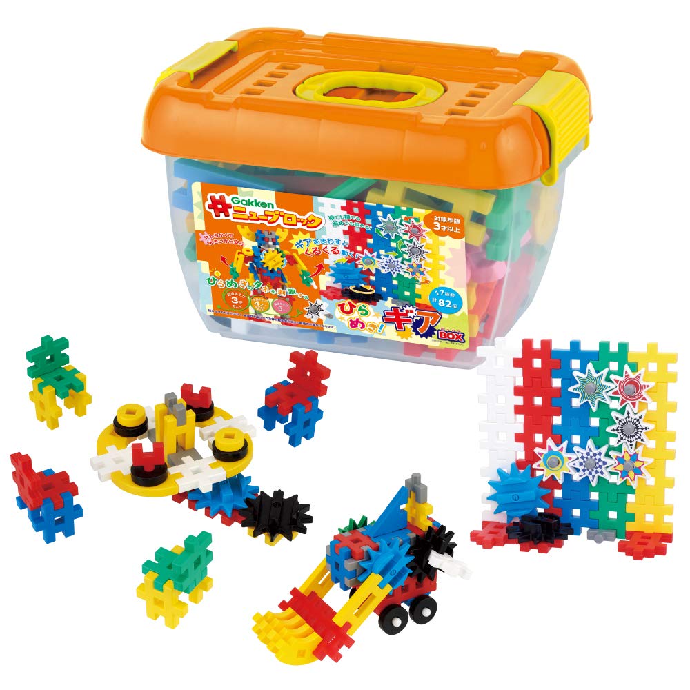 学研 Gakkenニューブロック ひらめき! ギアBOX (対象年齢:3歳以上)83186 6,251円