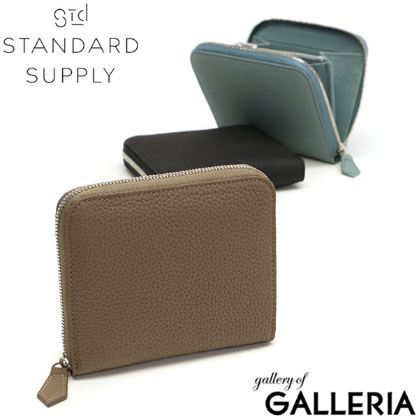 選べるノベルティ付 正規取扱店 スタンダードサプライ STANDARD SUPPLY ラウンドファスナー GRACE グレイス ラウンドジップコンパクトウォレット 本革 ミニ財布