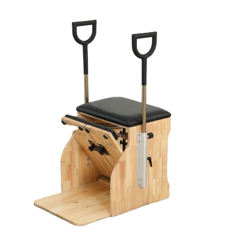 プロのヨガトレーニングエクササイズ機器マシンピラティスチェア　スポーツストレッチフィットネスチェア　小さなピラティスヨガ機器