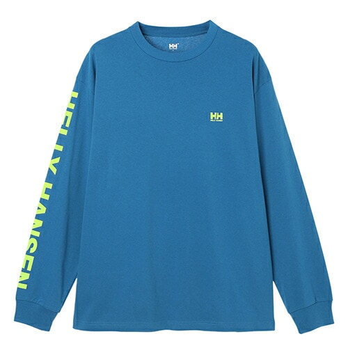 ロングスリーブレターティー アウトドア 長袖Tシャツ ユニセックス HE32638-NB