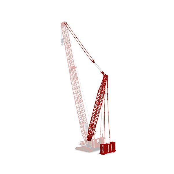 Herpa 076753 076753-Derrick s Dam for The Vehicle Liebherr LR 1600/2\