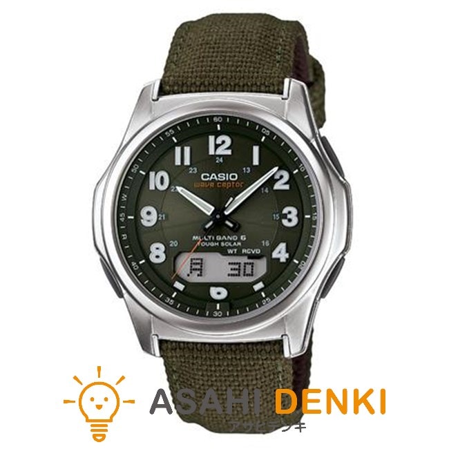 腕時計・時計 カシオ WVA-M630B-3AJF wave ceptor MULTIBAND6デジアナ ソーラー電波時計
