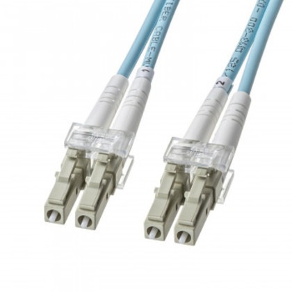 サンワサプライ アーマードメガネ型光ファイバケーブル(マルチOM3LC×2-LC×2) 10m HKB-AMOM3LCLC-10 11,379円