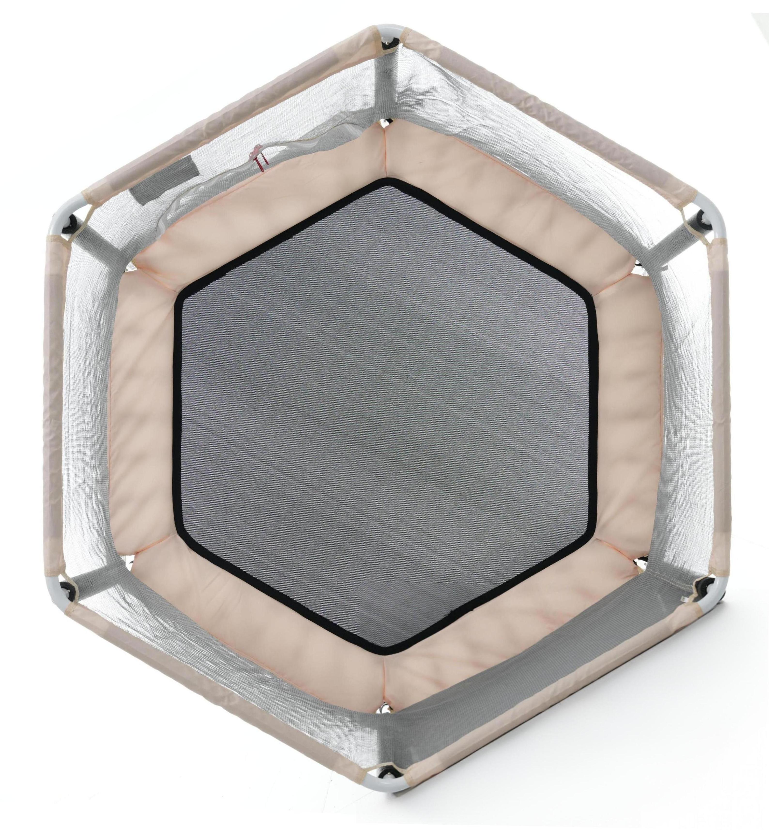 【国内発送&送·料·無·料】460【ベージュ】トランポリン 子供用 ベビーサークル 安全ネット付き 安全カバー セーフティネット付き スプリング式 静音 大型 家庭用 室内 スポーツ 遊具 おもちゃ