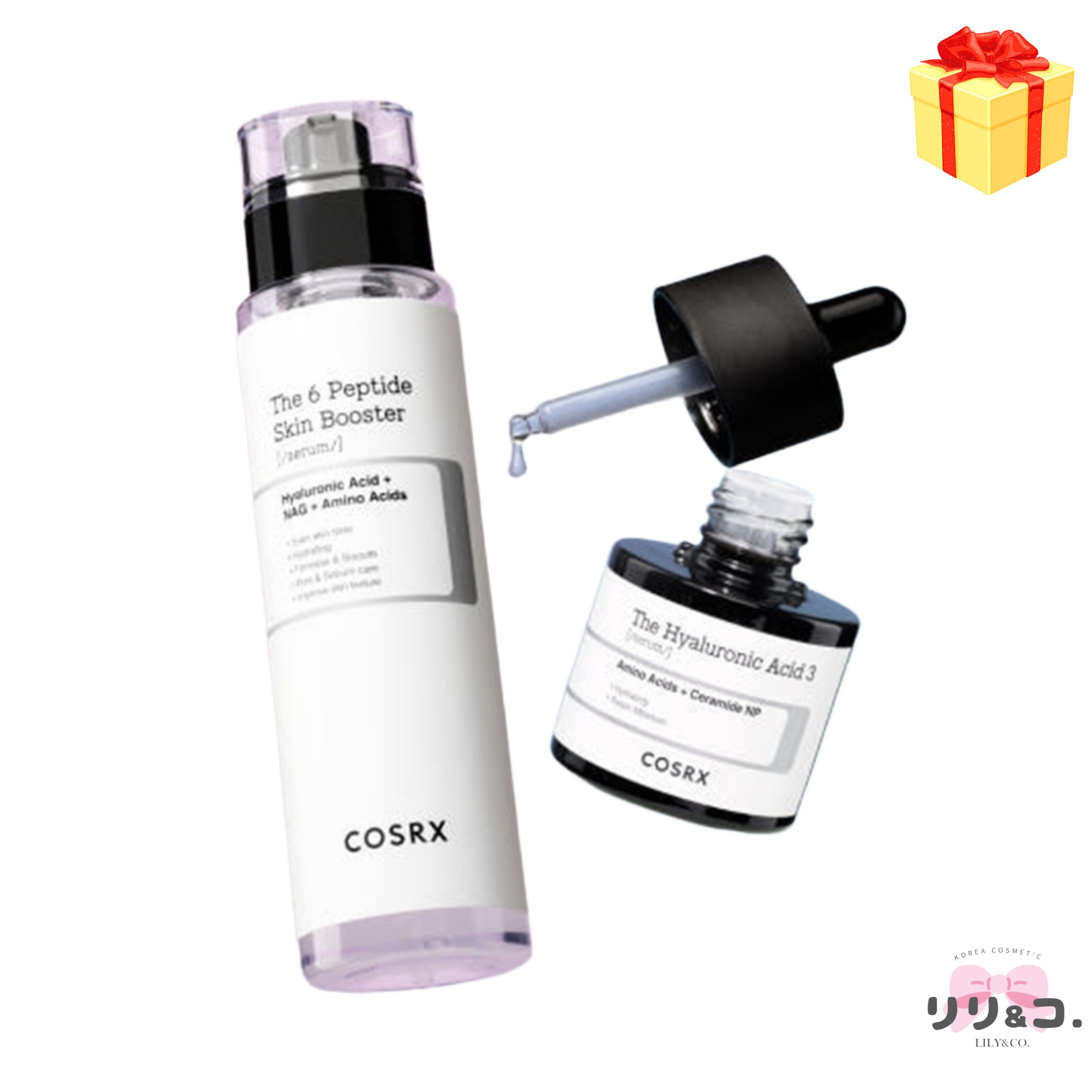 [BEST オリーブヤング 完売 セット] ヒアルロン酸3 ブースターセット （ヒアルロン酸3 セラム 20ml + 6ペプチド セラム 150ml） 保湿 アンプル インナードライ セラム