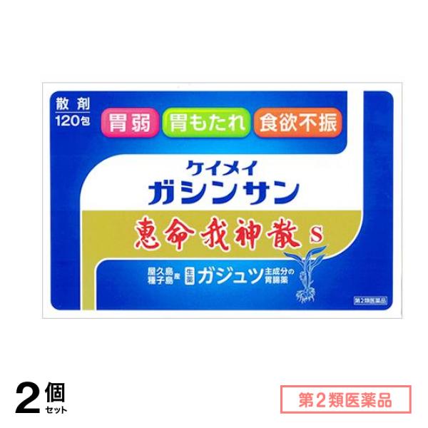 第２類医薬品 恵命我神散 S 散剤タイプ 120包 2個セット