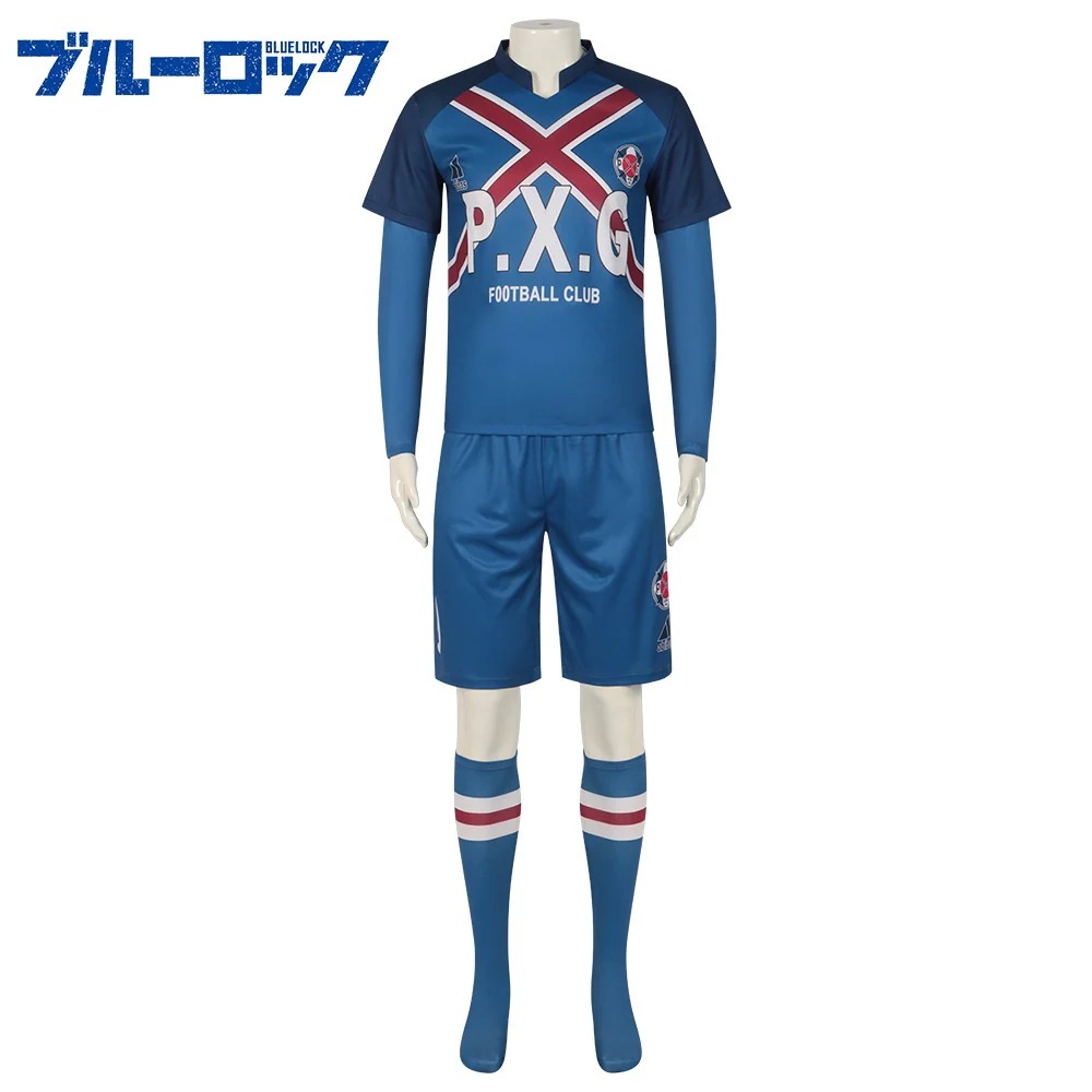 ハロウィン イベント コスチューム スポーツセット ユニホーム着 衣装 コスプレ変装仮装 糸師凛 LOCK BLUE ブルーロック スーツ ハロウィン 2023年新作入荷コスプレ