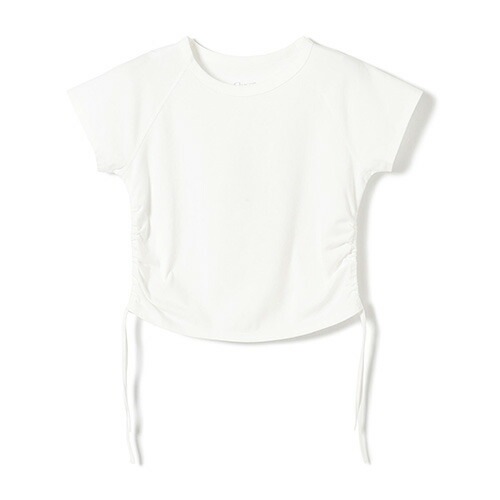 HandsomeCotton サイドギャザーTシャツ 半袖 ヨガ ウィメンズ 256210-4524-52-000