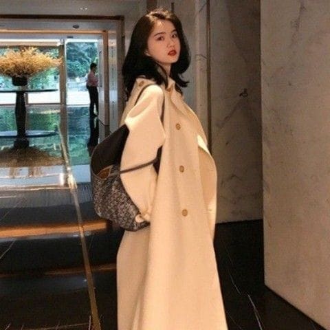 レディー 着痩せ チェスターコート 気質 ウエスト 引き締め 厚手 コート パーカー