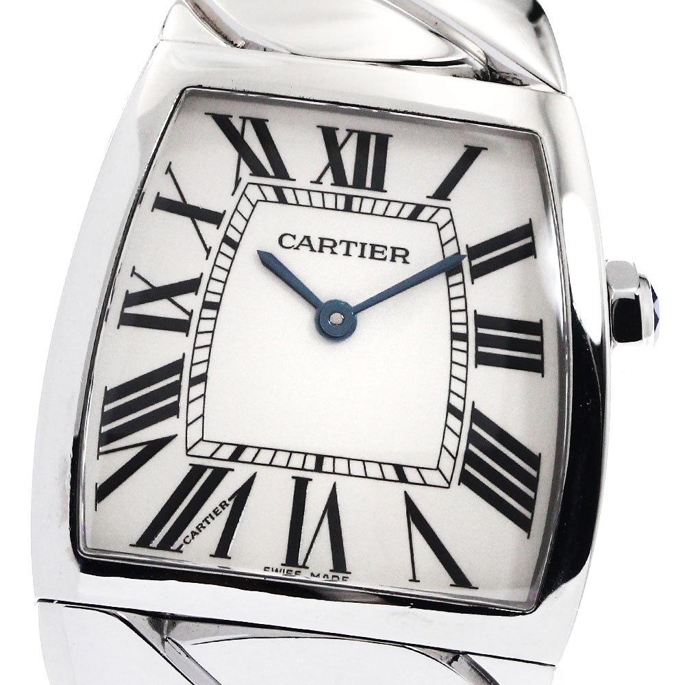 カルティエ CARTIER W660022I ラドーニャ LM クォーツ ボーイズ 美品 _899128【中古】