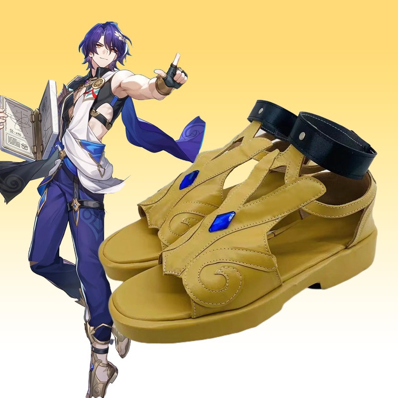 スタードーム鉄道崩壊真実の博士ラディオ教授コス靴二次元アニメーション展示パフォーマンスシューズ