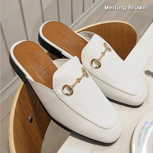 メンズブロファー男性オフィススリッパSS05