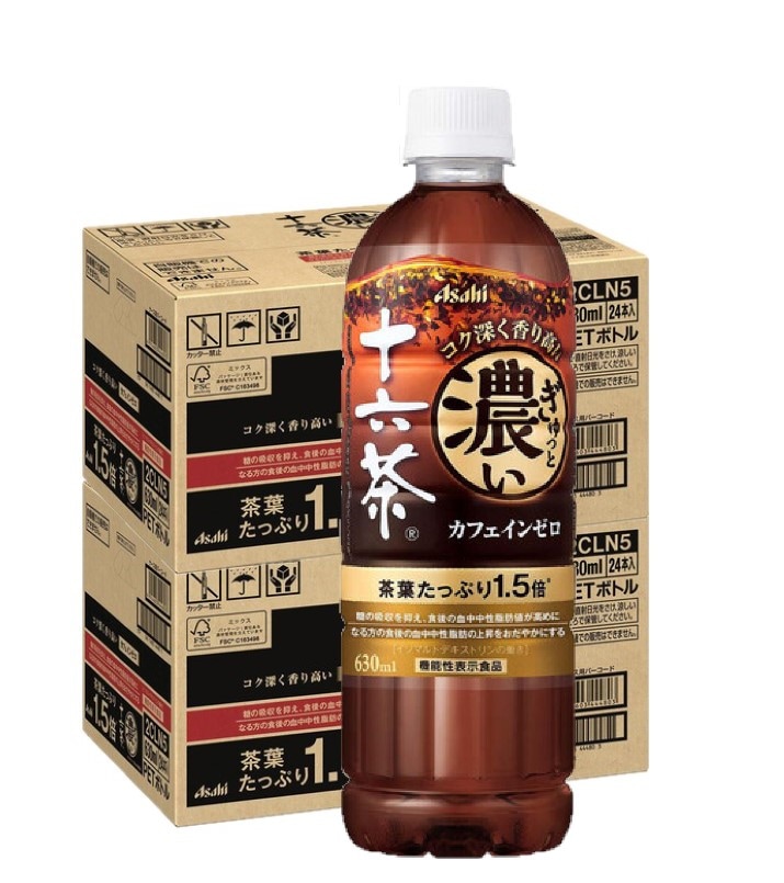 アサヒ飲料 ぎゅっと濃い十六茶 630ml×2ケース/48本