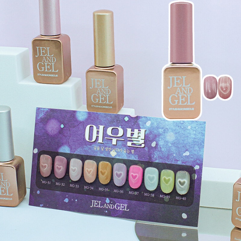 [Jel and Jel] キツネの星 여우별 マグネットジェル[10色セット] 内気な星の色味を込めました