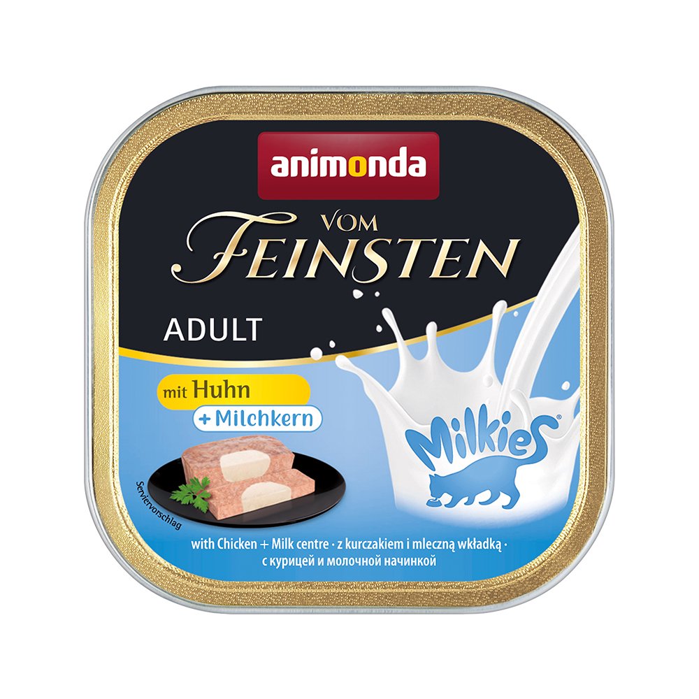 アニモンダ　キャット　ミルキース　アダルト　鶏・ミルク　１００ｇX３２個　正規品　キャットフード　アニモンダ　ＣＲＣ35―20―07―30―00