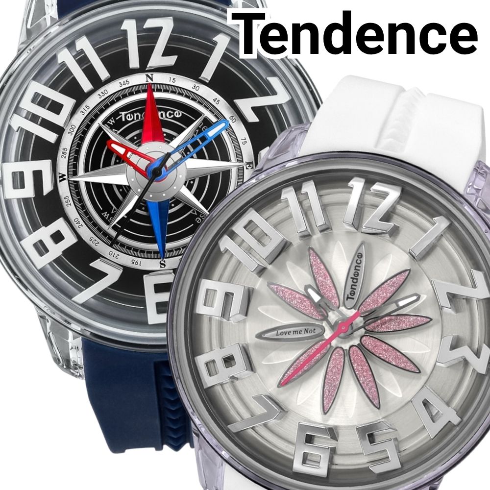 ペアウォッチ テンデンス 腕時計 メンズ レディース キングドーム お揃い ペアセット 10代 20代 30代 防水 シリコンベルト ネイビー ホワイト カジュアル おしゃれ プレゼント ペアギフト