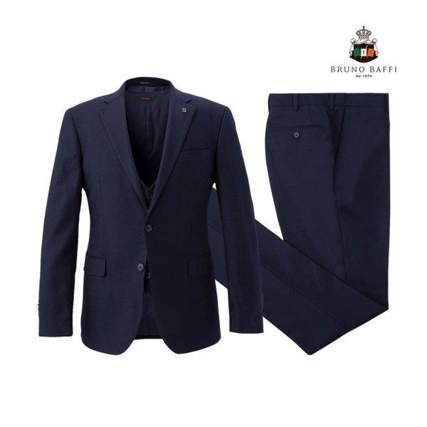 [BRUNO BAFFI] ネイビーストレッチ正装SET-MAEGAWF7441_SET