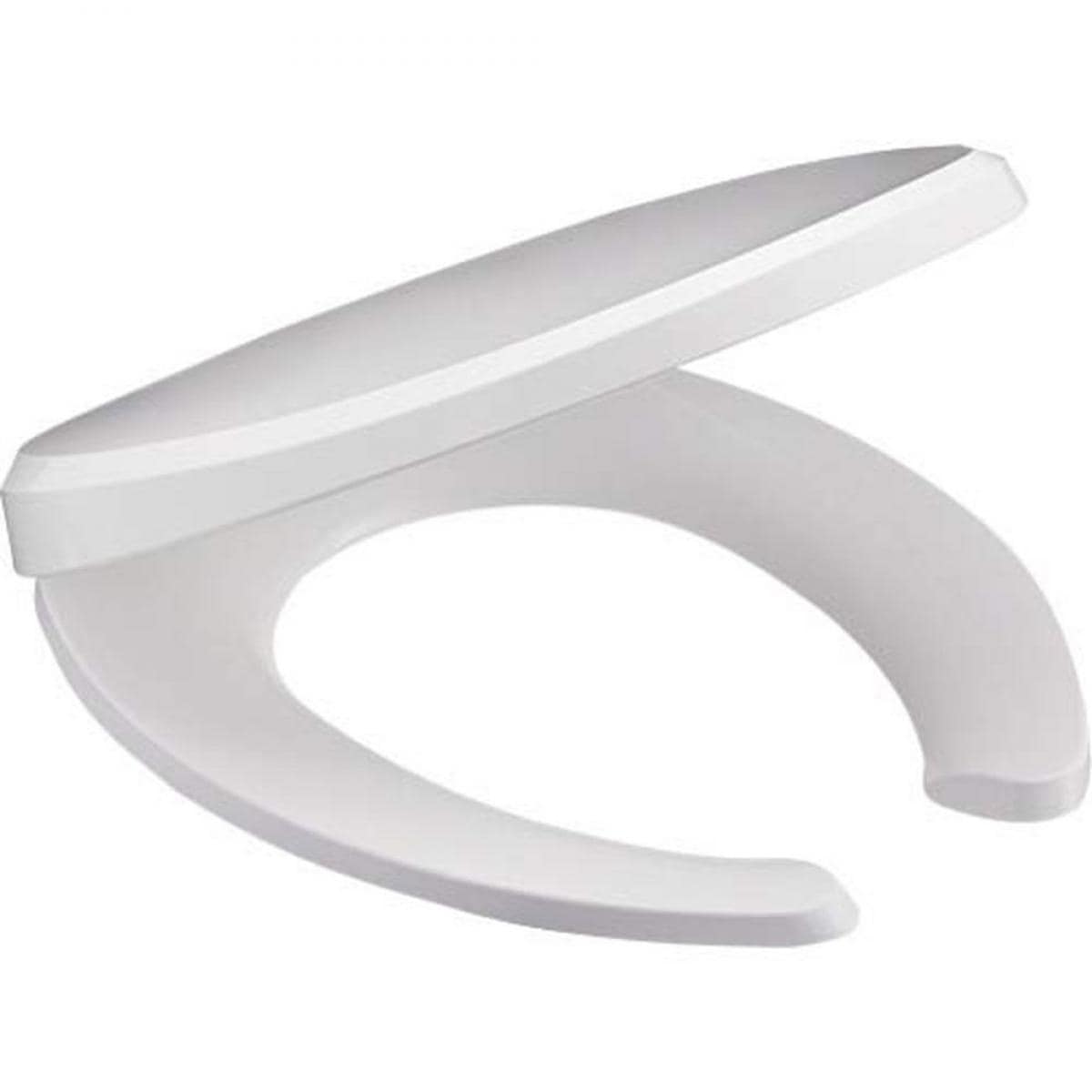 SANEI ゆっくり閉まる 洋式トイレの取替え用便座 前割便座 ホワイト