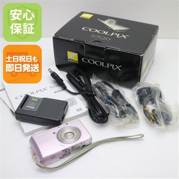 美品 COOLPIX S520 サクラ Nikon デジカメ 148