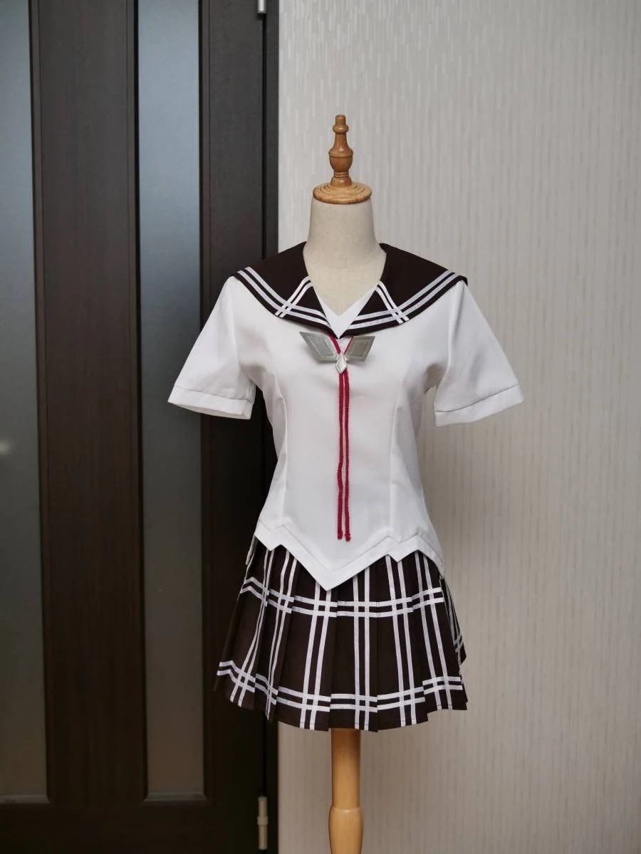 ブルー市ノ瀬莉香コスプレコスチュームのフォーリズム（靴ウィッグ追加可能）