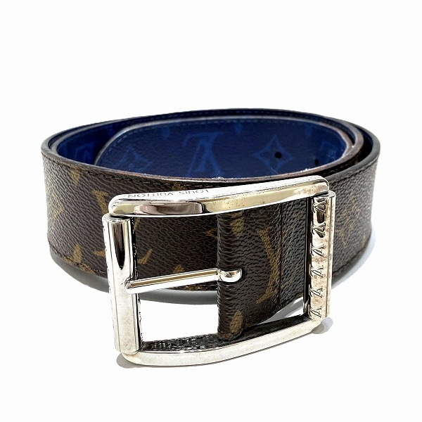 ルイヴィトン サンチュール リヴェルソ 40MM MP035 S ベルト メンズ【中古】