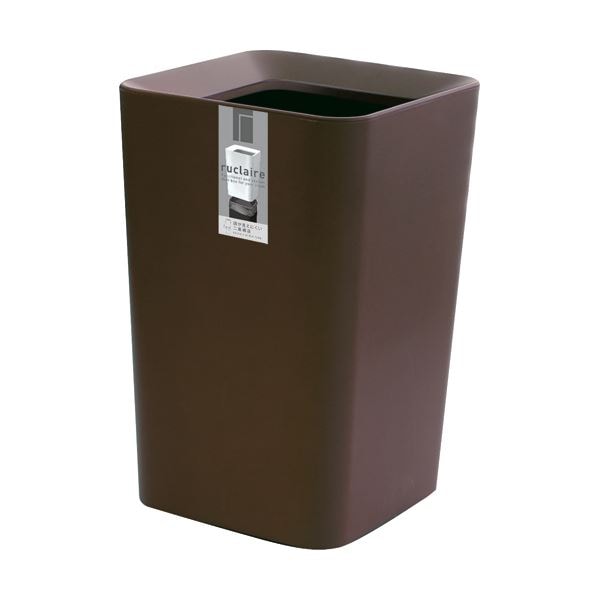 （まとめ）アスベル ルクレールCV 角型 ブラウン6212BR 1個[x5セット]