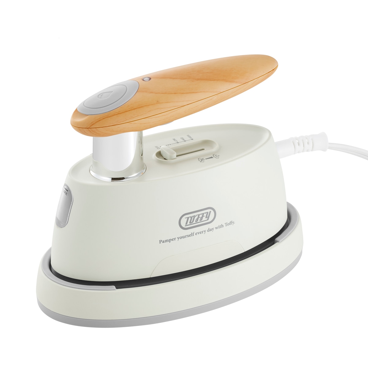 ラドンナ HW-SM2-AW コードつき衣類スチーマー(アッシュホワイト) HWSM2AW