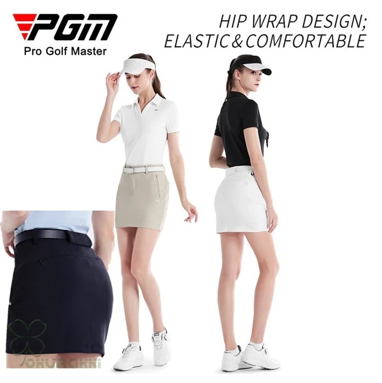 ゴルフウェア レディース ゴルフ スカート インナーパンツ付スカート ミニスカート 丈短め ショート丈 ペチパンツ付属 かわいい おしゃれ 新作2412gfskirt10