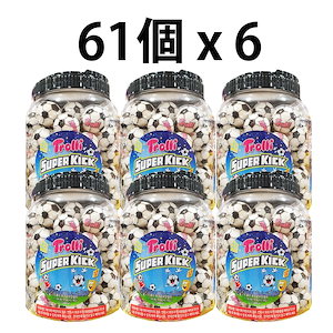 正規品 韓国お菓子 サッカーボールグミ 1 BOX (61個 x 6)