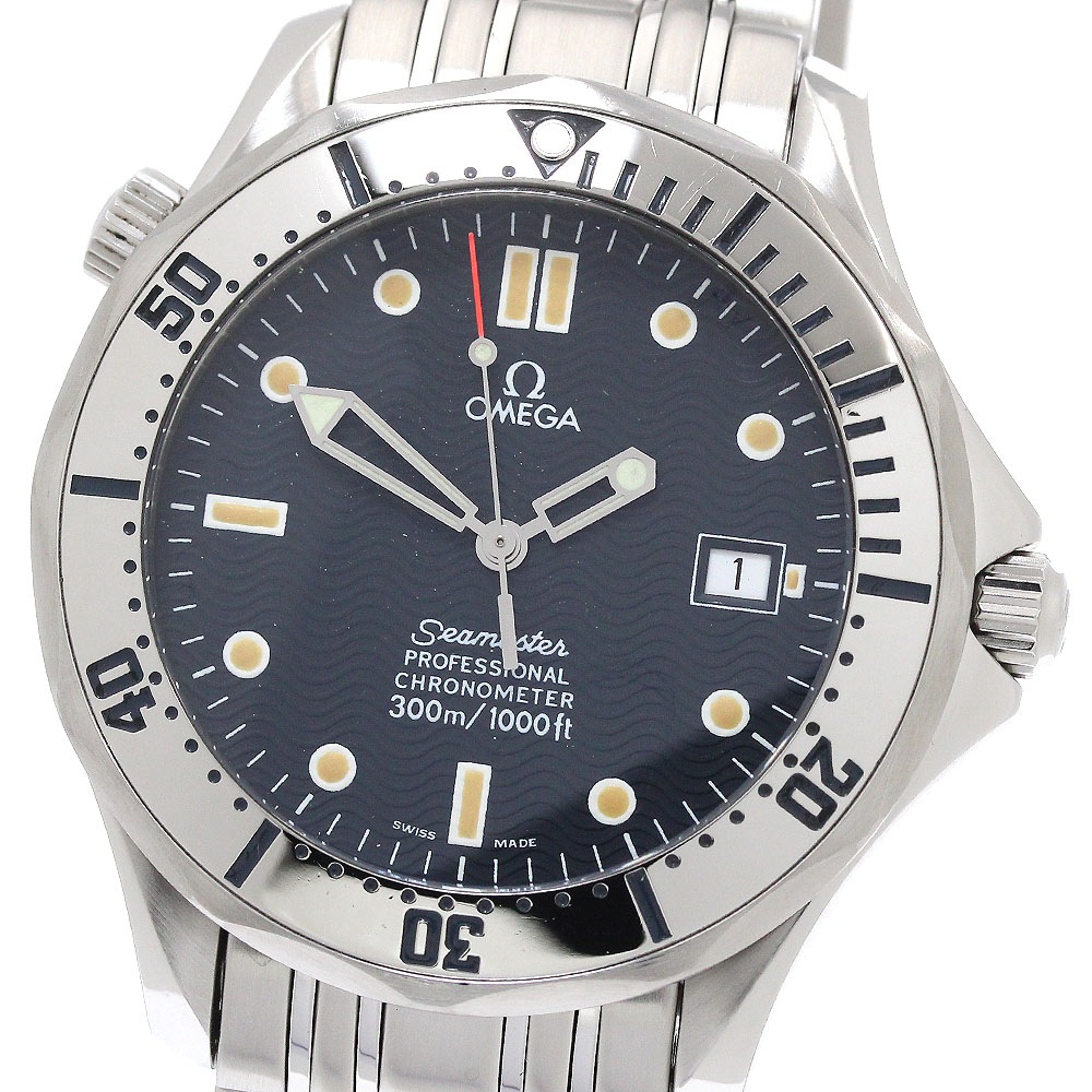 オメガ OMEGA 2532.80 シーマスター300 デイト 自動巻き メンズ _839203【中古】 141,500円
