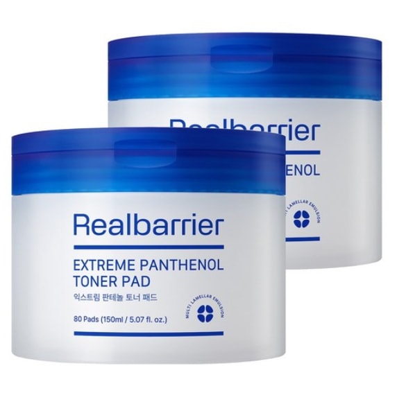 エクストリームパンテノールトナーパッド 150ml 80枚 2個 パンテノール配合 セラミド保湿 弱酸性角質ケア 多機能低刺激トナーパッド 敏感肌用 ベーシックケア