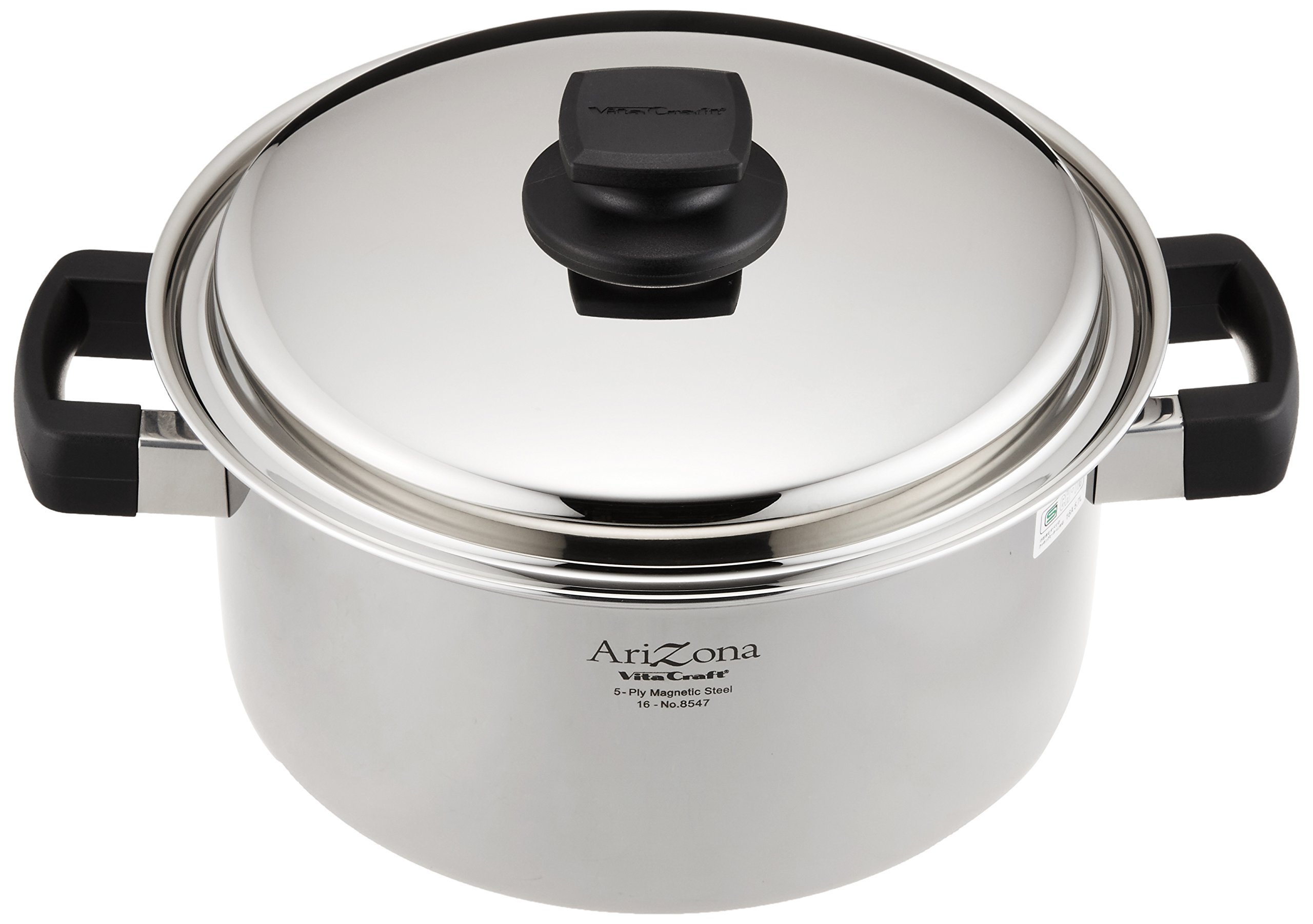 ビタクラフト 両手鍋 アリゾナ 24cm レシピ付 8547 シルバー