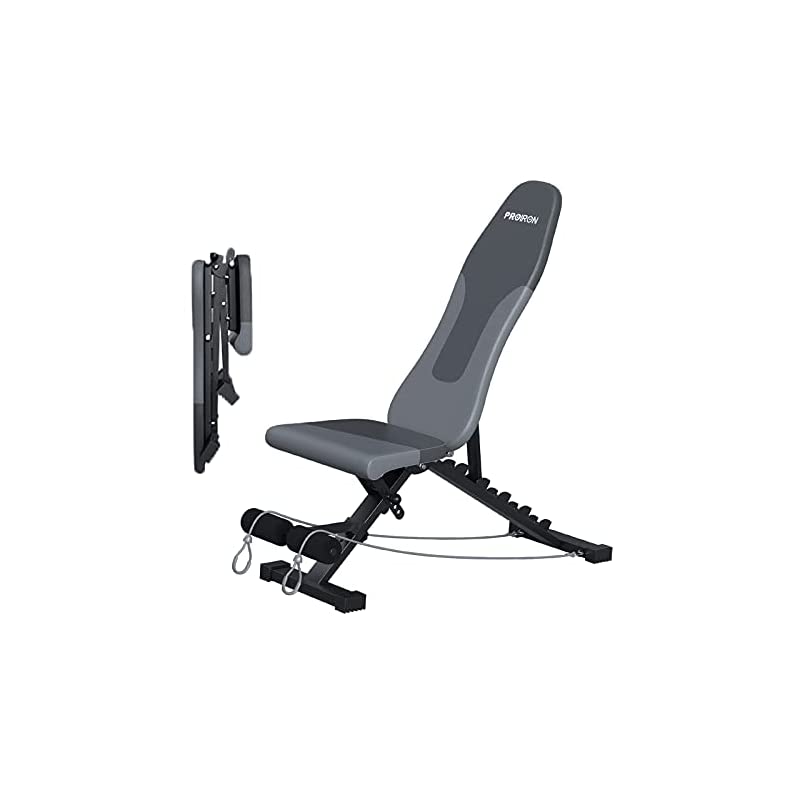 トレーニングベンチ 腹筋ウェイトベンチ 筋トレ 腹筋台 折り畳みインクラインベンチ 10つ角度調節