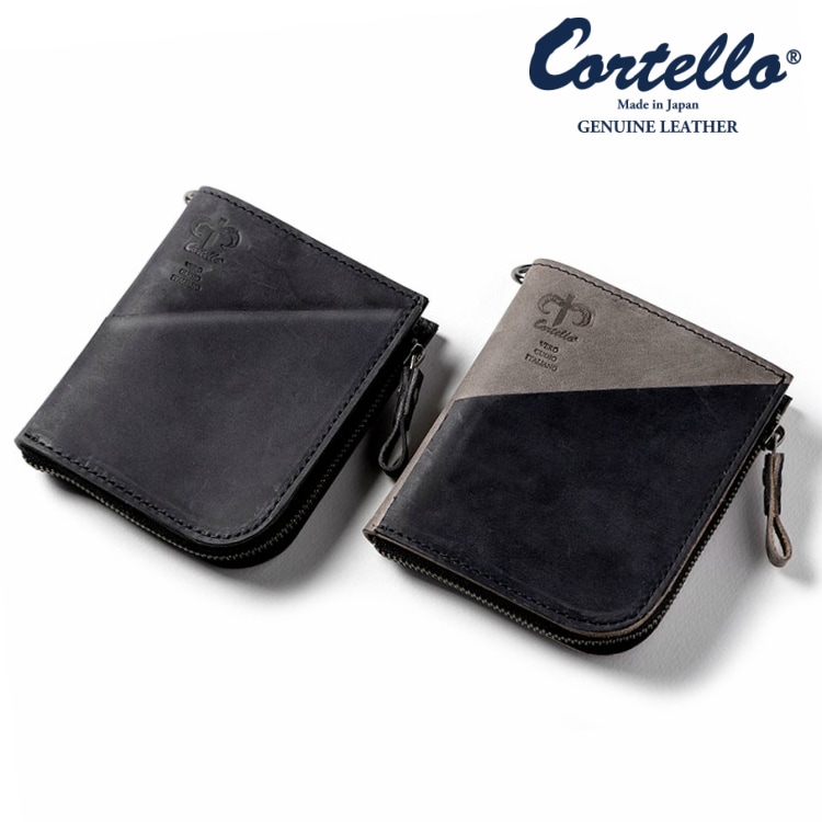 コルテロ 財布 レザー 本革 Lラインマルチウォレット メンズ 多機能財布 ブランド Cortello イタリアンレザー姫路レザー おしゃれ かっこいい ギフト 日本製
